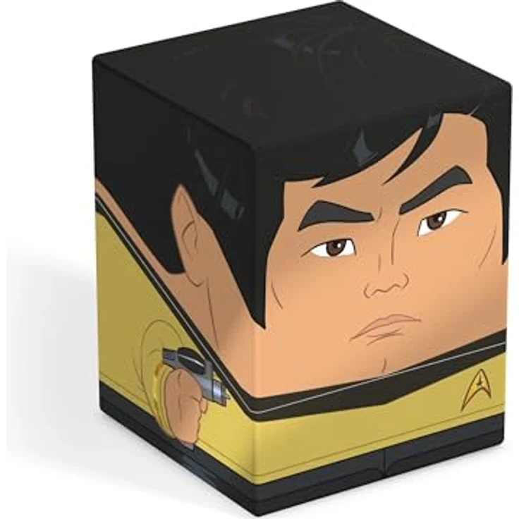 Ultimate Guard Squaroe Star Trek: The Original Series ST015 - Sulu, Sammelbox für bis zu 100 Spielkarten, offizielles Lizenzprodukt – Bild 1