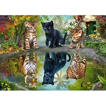 Katzen-Puzzle 1000 Teile Für Erwachsene – Kniffliger Puzzlespaß Mit Süßem Motiv