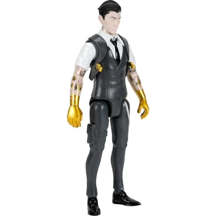 Fortnite FNT1609 Victory Midas, 30 cm Actionfigur mit 7 Gelenkpunkten und Bonus-Code für virtuellen Artikel – Bild 6