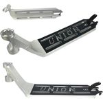 Union Stuntscooter Union Unique Pro Stunt-Scooter Deck 1114gr 49cm Silber, Leichtgewichtiges Park-orientiertes Trick Roller Deck