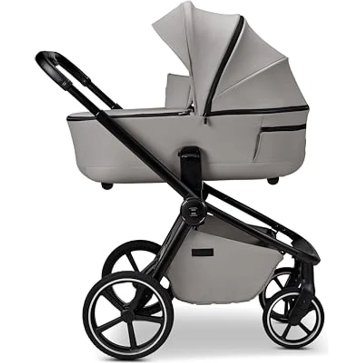 Moon Resea 2.0 Kombikinderwagen, vielseitiger Kinderwagen mit hohen Sicherheitsstandards und komfortablem Sitz – Bild 2