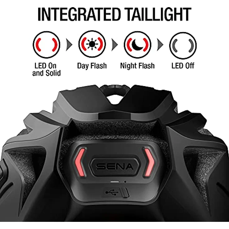 Sena R2 matt weiß Größe S Rennrad Smart Helm – Bild 5