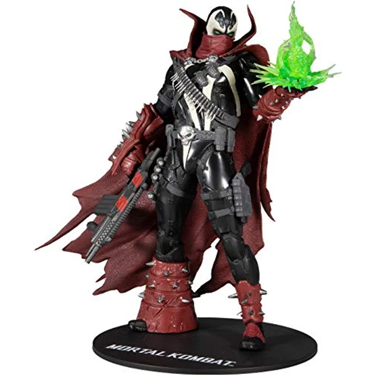 McFarlane Toys Mortal Kombat Commando Spawn Actionfigur, Dark Ages Skin, 30 cm, inklusive Zubehör und Base, MCF11052-4 – Bild 1