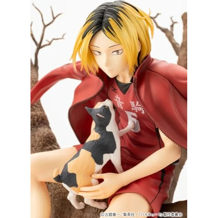 Kotobukiya Haikyu!! ARTFXJ Statue 1/8 Kenma Kozume, detailreiche PVC Figur, 21 cm, in bedruckter Fensterbox – Bild 4