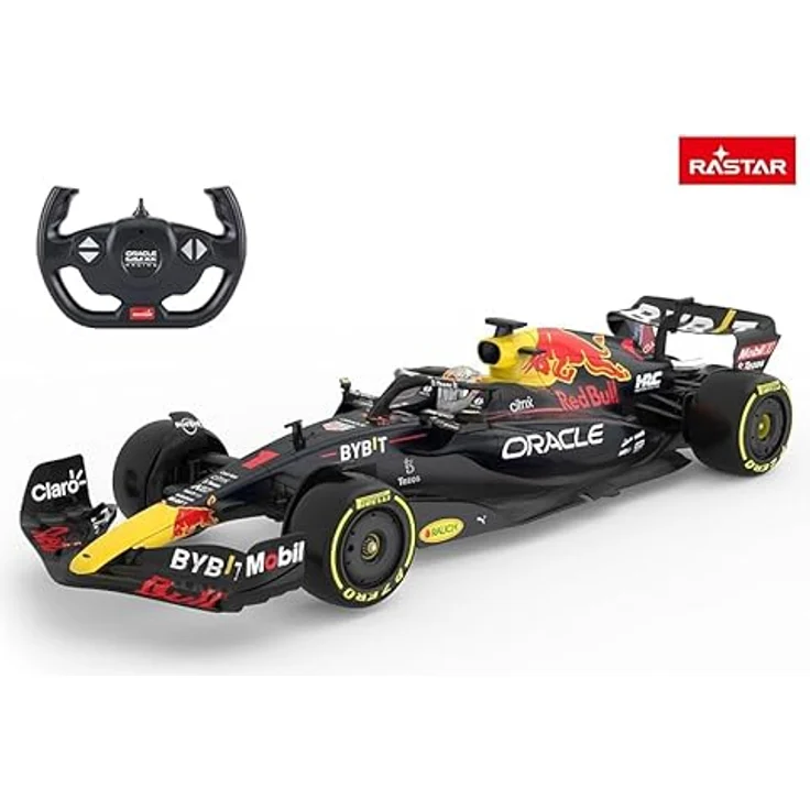 Rastar 94700 R/C 1:12 F1 Oracle Bull Racing RB18, Navy Blue/Red – Bild 2