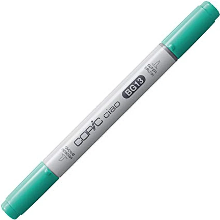 Copic Ciao Marker Typ BG - 13, Mint Green, vielseitiger Layoutmarker mit mittelbreiter und Brush-Spitze, schnelltrocknend und nachfüllbar – Bild 1