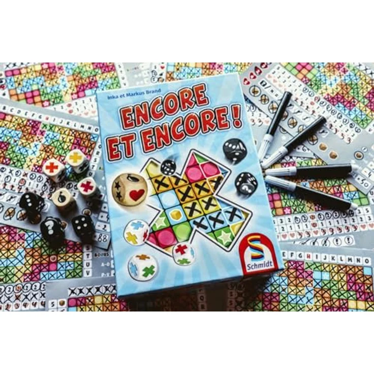 Schmidt Spiele Encore und Encore, Roll & Write Würfelspiel, erweiterte Version von "Noch immer!" – Bild 4