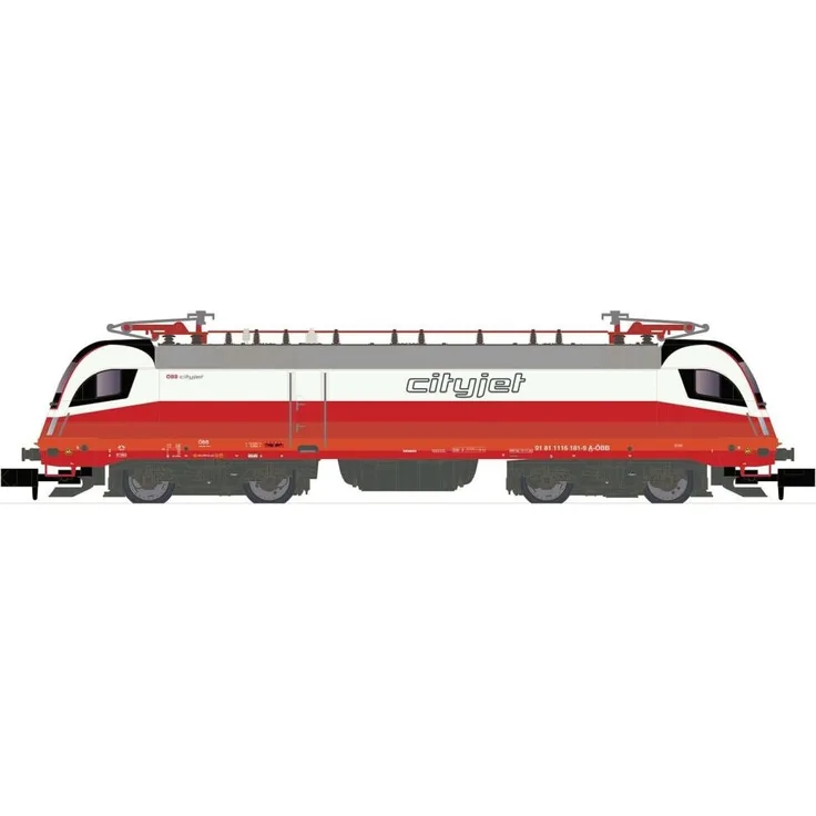 Hobbytrain E-Lok Rh 1116 181 ÖBB Cityjet, Ep.VI, Sound (N) Modelleisenbahn