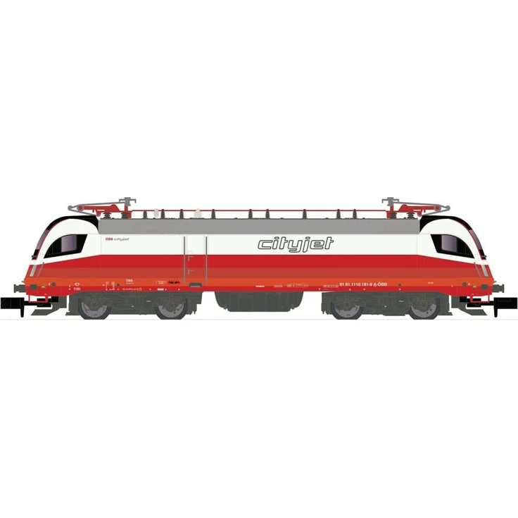 Hobbytrain E-Lok Rh 1116 181 ÖBB Cityjet, Ep.VI, Sound (N) Modelleisenbahn – Bild 1