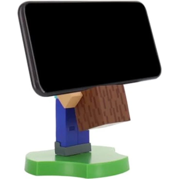 exquisite gaming Minecraft Steve Mini-Kabelmann, detailreiche Sammelfigur für Ear-Bud und Smartphones, flexibel einsetzbar – Bild 2