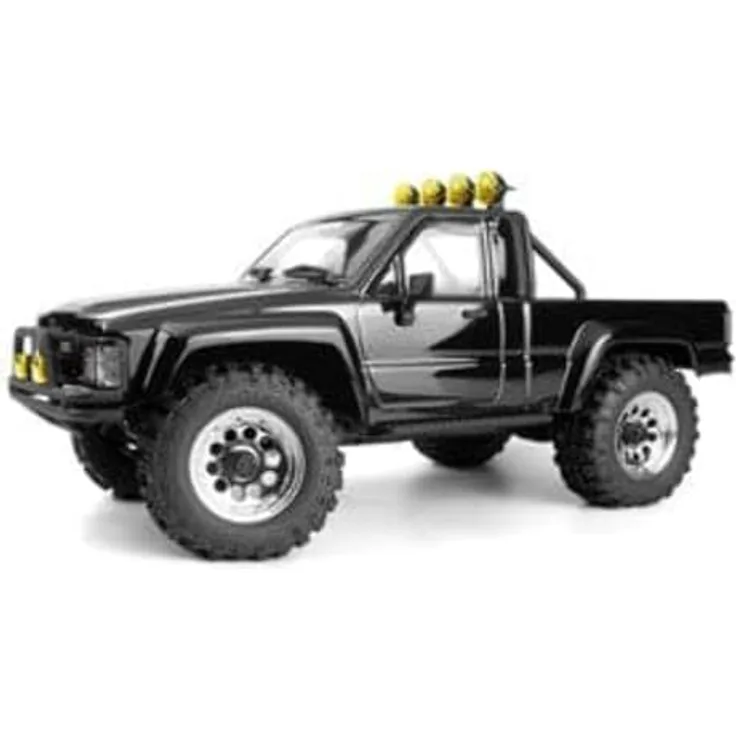 HPI Venture18 1985 Toyota Hilux SR5, 1:18 RTR Off-Road Truck mit 4WD und 2-Gang-Getriebe, schwarz