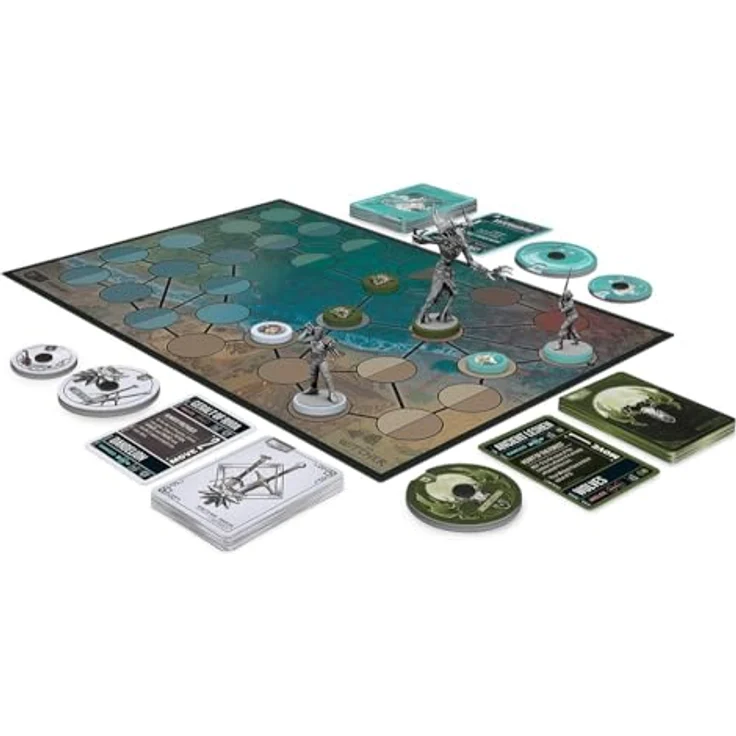 IELLO Unmatched: The Witcher – Steel & Silver, Brettspiel für strategische Duelle – Bild 5