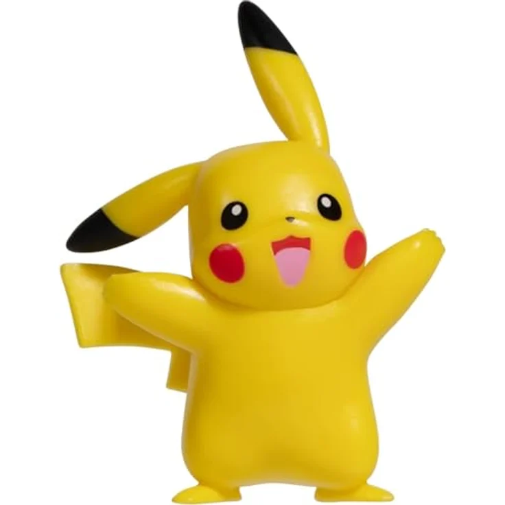 Jazwares Poké Gürtel-Set mit Poké Ball, Level Ball und Pikachu-Figur, Gelb One Size – Bild 4