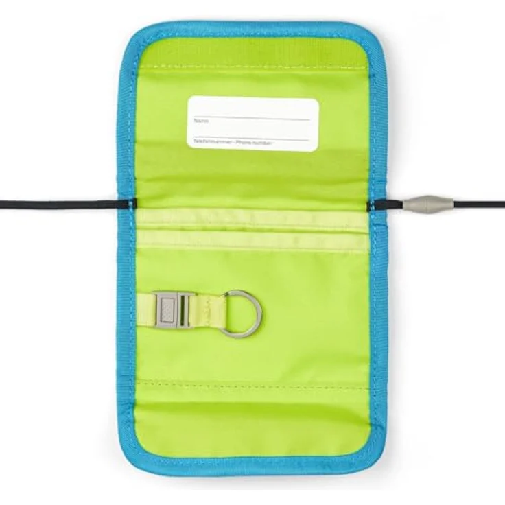ergobag Brustbeutel Geldbeutel, Mini Portemonnaie mit Kleingeldfach, Sichtfenster, verstellbare Umhängeschlaufe, 100% recycelte Materialien – Bild 3