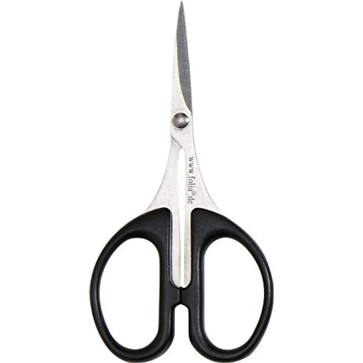 Folia 779 Silhouettenscheren 2er Set, 10,5 cm, mit Teflon Antihaftbeschichtung für filigranes Schneiden von Papier und Karton – Bild 2