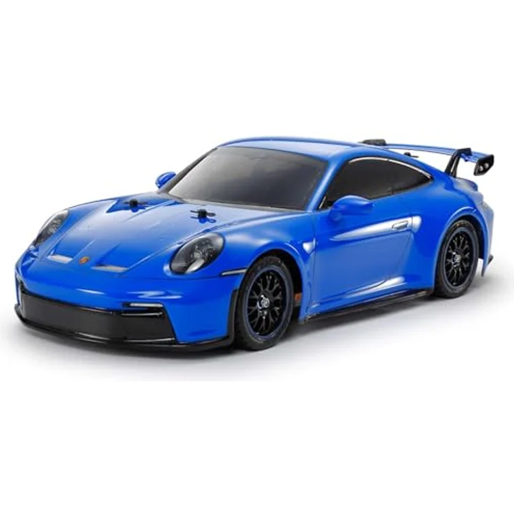 Tamiya 1/10 Porsche 911 GT3 992 TT-02, 4x4 On-Road Touring Kit mit HobbyWing THW 1060 Motor ESC, robuster Polycarbonat-Körper und unabhängiger Doppelquerlenkeraufhängung – Bild 1