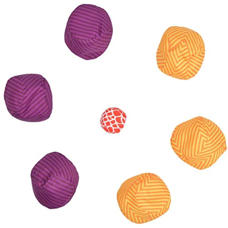 Ocean 5 Extrem Boule - Soft-Boule Set, Street-Boccia, Cross Country Petanque in Tasche, für Indoor und Outdoor-Spiele, 6 Softbälle, 2 Designs – Bild 4