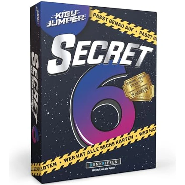 D&R Denkriesen Kibu Jumper - Secret 6, kreatives Kartenspiel für strategisches Kombinieren – Bild 1