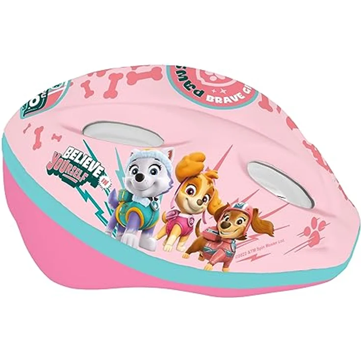 Kinder Fahrradhelm Paw Patrol Girls, pink, 52-56cm, Skye, Liberty, Everest – Bild 2