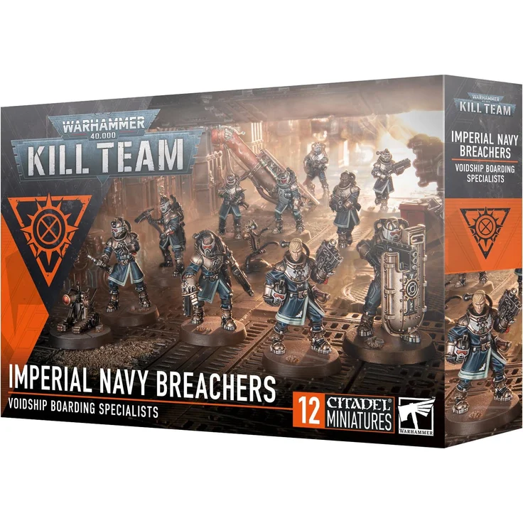 Games Workshop Warhammer 40.000 Kill Team Tempestus Aquilons, 10 mehrteilige Kunststofffiguren mit austauschbarem Zubehör und Anpassungsoptionen – Bild 1