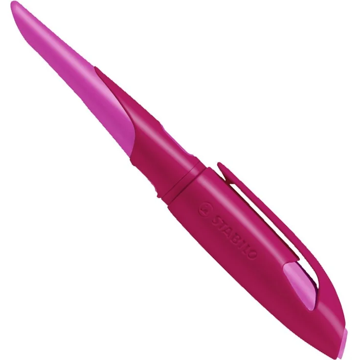 STABILO Füllhalter Füller Patrone M beere/pink, ergonomisch für Kinder ab 7 Jahren – Bild 1