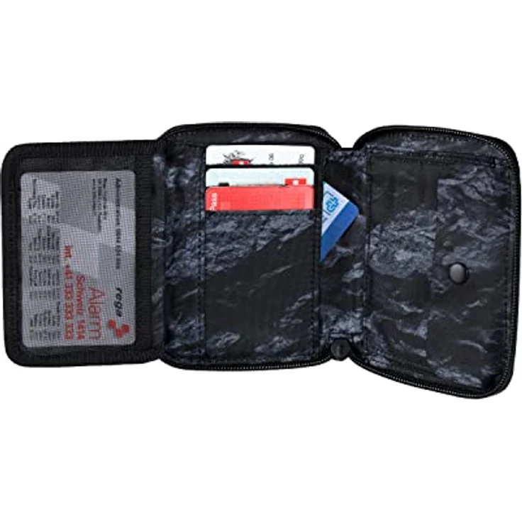 Mammut Seon Zip Wallet, robustes Kinderportemonnaie, wasserabweisend mit Rundum-Reißverschluss, Fleece-gefütterte Kartenfächer – Bild 2