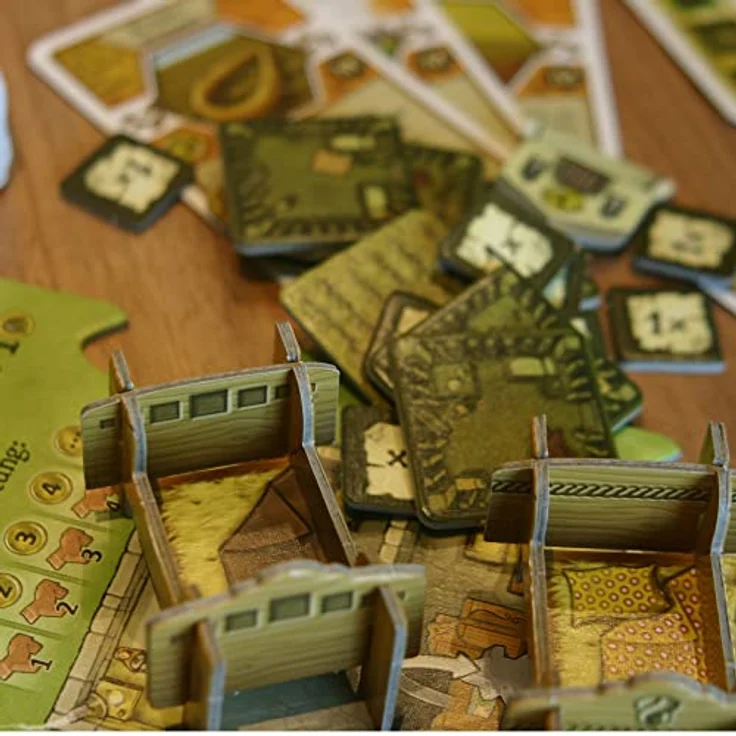 Lookout Agricola Farmers of the Moor Revised Edition, Erweiterung für Strategie-Brettspiel mit neuen Pferden und 150 Karten, für 1-4 Spieler, ab 12 Jahren, 90 Minuten Spielzeit – Bild 3