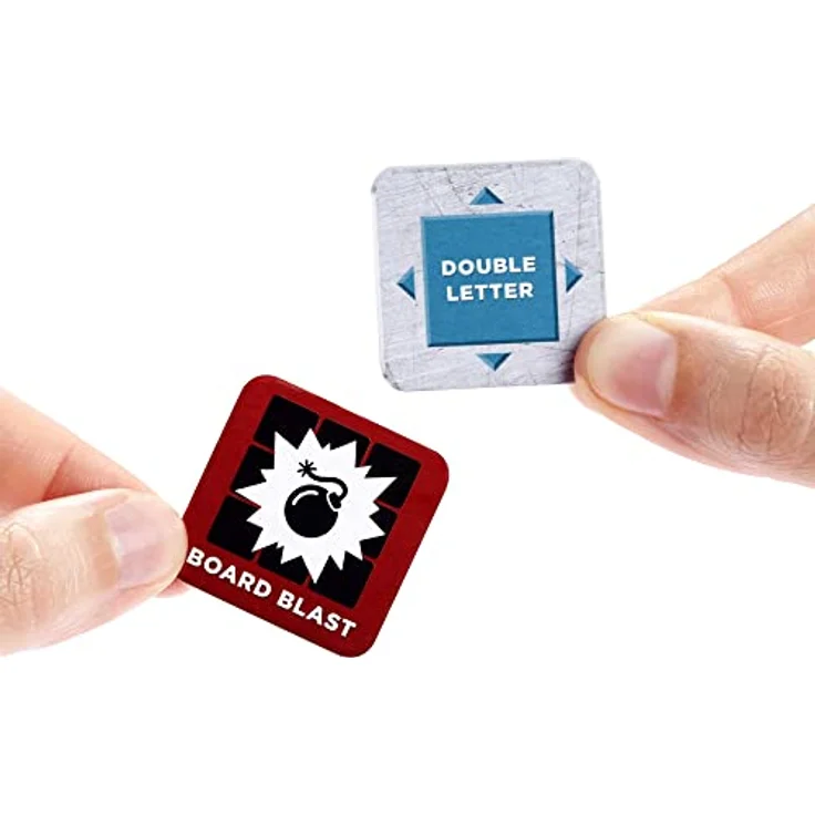 Mattel Games Scrabble Buchstaben-Set HLM16, Gesellschaftsspiel mit Dachziegeln, Delic-Fliesen und Zubehör, ab 10 Jahren – Bild 4