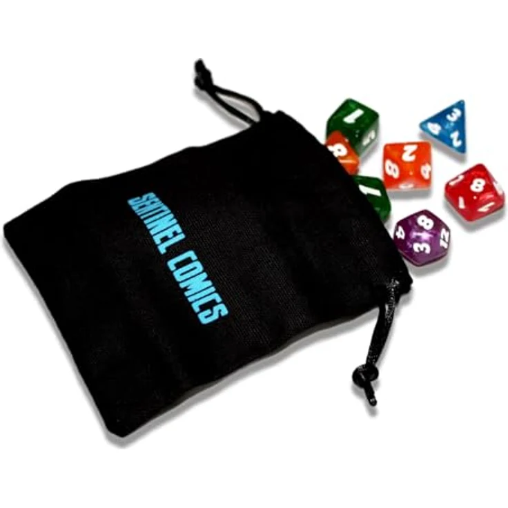 Greater Than Games GTG43806 Sentinels Comics: Rollenspiel Würfelset, 4-teiliges Set für Rollenspiele – Bild 2