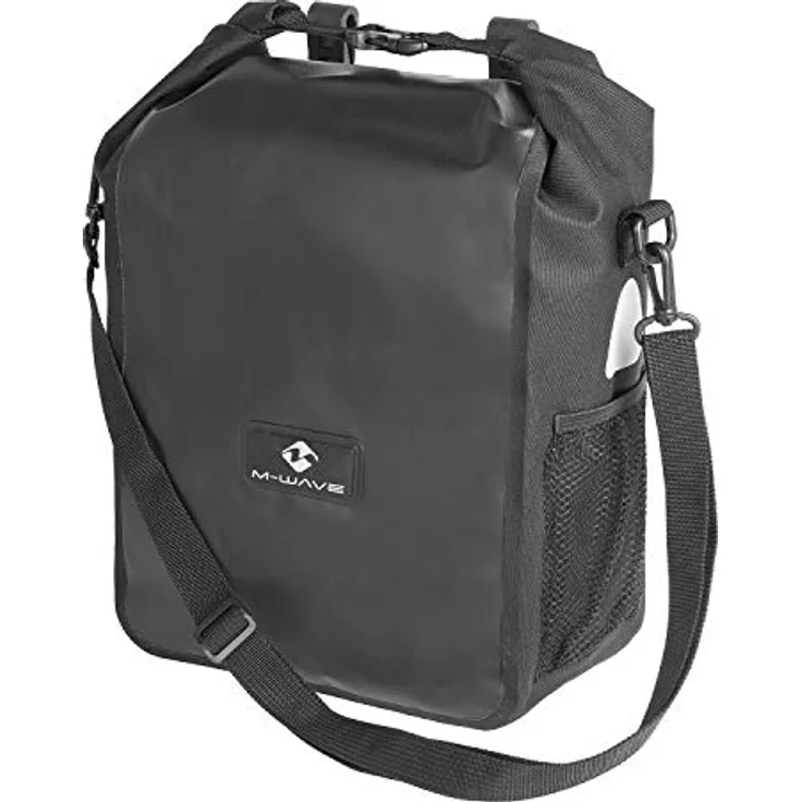 M-Wave Edmonton Seitentasche, schwarz, 26 x 13 x 47 cm