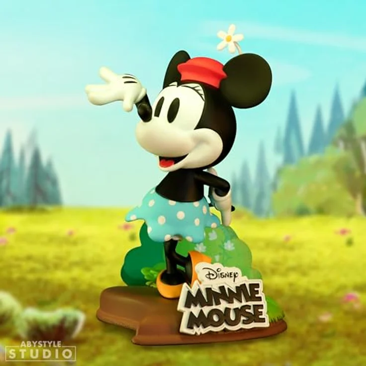 ABYstyle Disney Minnie Mouse Actionfigur, 10 cm, multicolor, in Sammlerbox mit Sichtfenster – Bild 4