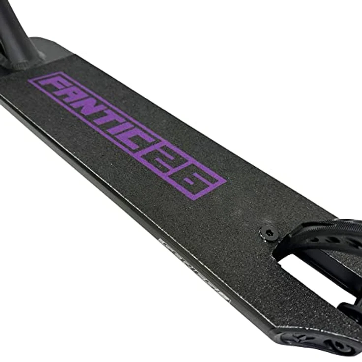Fantic26 Stuntscooter Fantic26 Stunt-Scooter Griptape 58,5cm x 15,5cm Schwarz/Lila, reißfestes PVC Material, extra starker Kleber – Bild 5