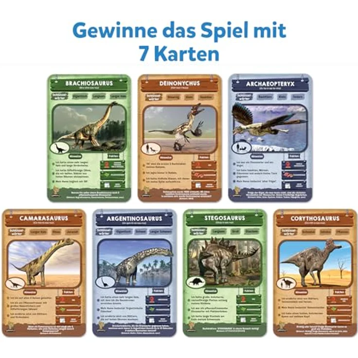 Skillmatics Kartenspiel: 10 Mal darfst du raten Tödliche Dinos | Geschenke für Kinder ab 8 Jahren | EIN schnelles Spiel mit klugen Fragen | Großer Spaß für unterwegs und Spieleabende mit der Familie – Bild 5