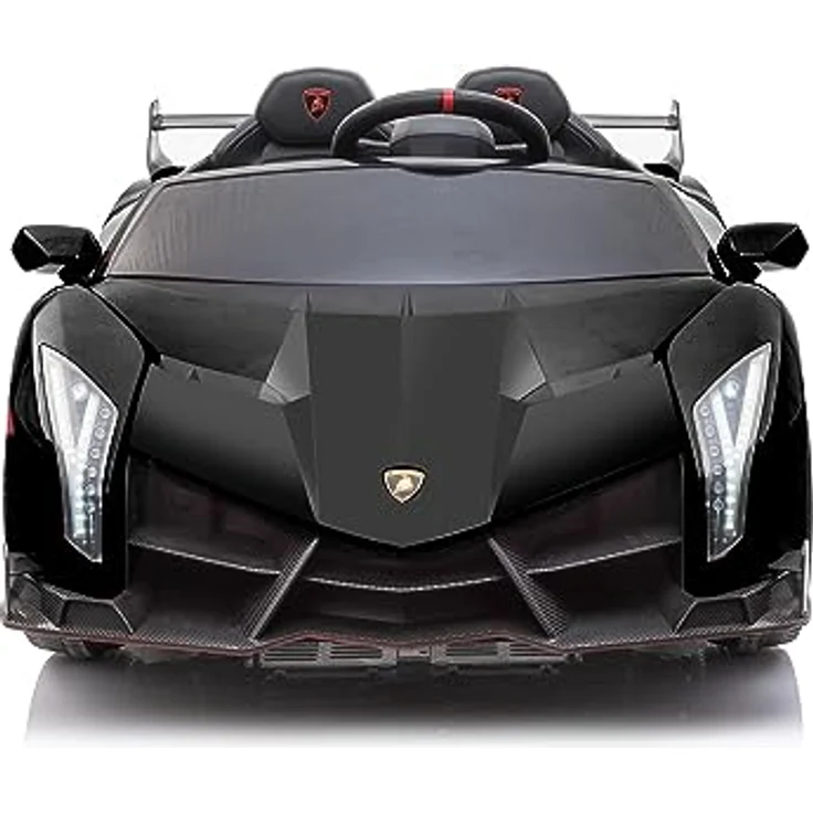 OTTO Elektro-Kinderauto Elektro Auto "Lamborghini Veneno 615B" - lizenziert - mit Ledersitz, EVA Reifen, Allradantrieb, Lambo Türen - Schwarz oder Weiss – Bild 6