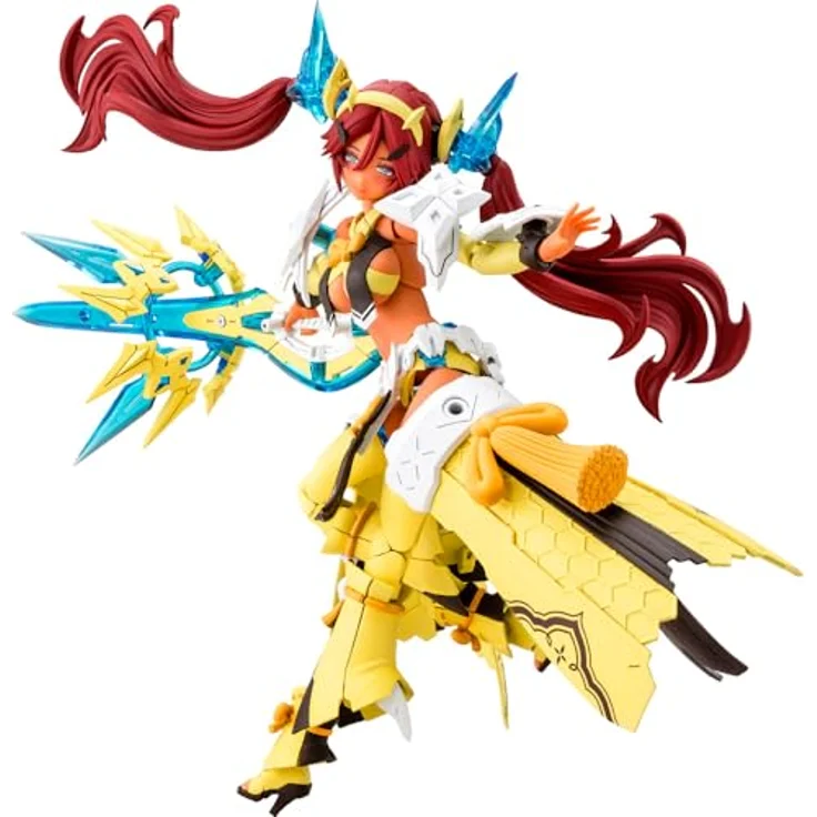 Kotobukiya Megami Device Plastic Model Kit Auv Ame No Uzume Sunshine, 18 cm, mit Artikulationspunkten und Austauschteilen – Bild 1