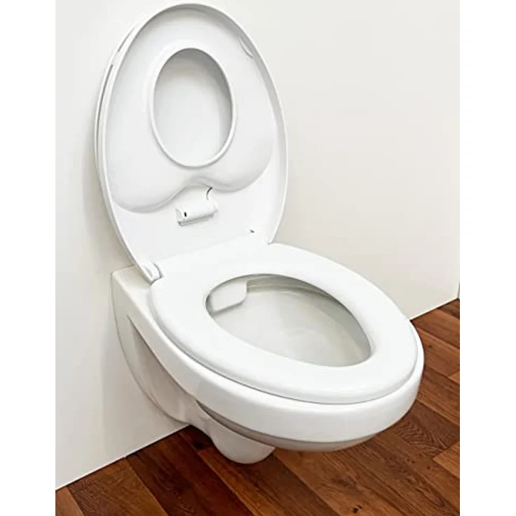 ADOB Kinder-WC-Sitz Family, mit Absenkautomatik, universelle Passform, bruchsicherer Kunststoff, einfache Montage – Bild 5