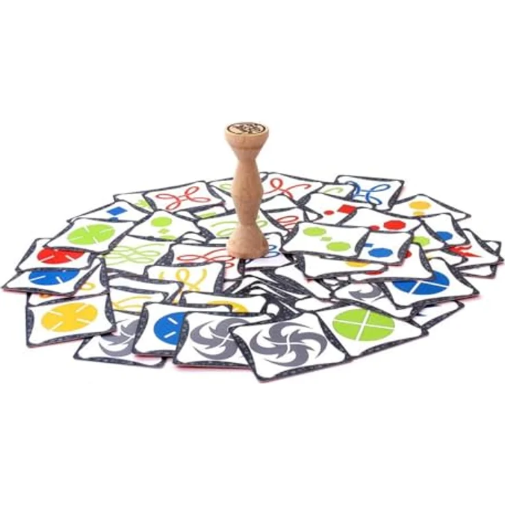 Rebel Gra Jungle Speed Eco (PL), interaktives Kartenspiel für 2-10 Spieler, aus nachhaltigem Holz, kompakt und leicht zu transportieren, Spielanleitung in polnischer Sprache – Bild 3