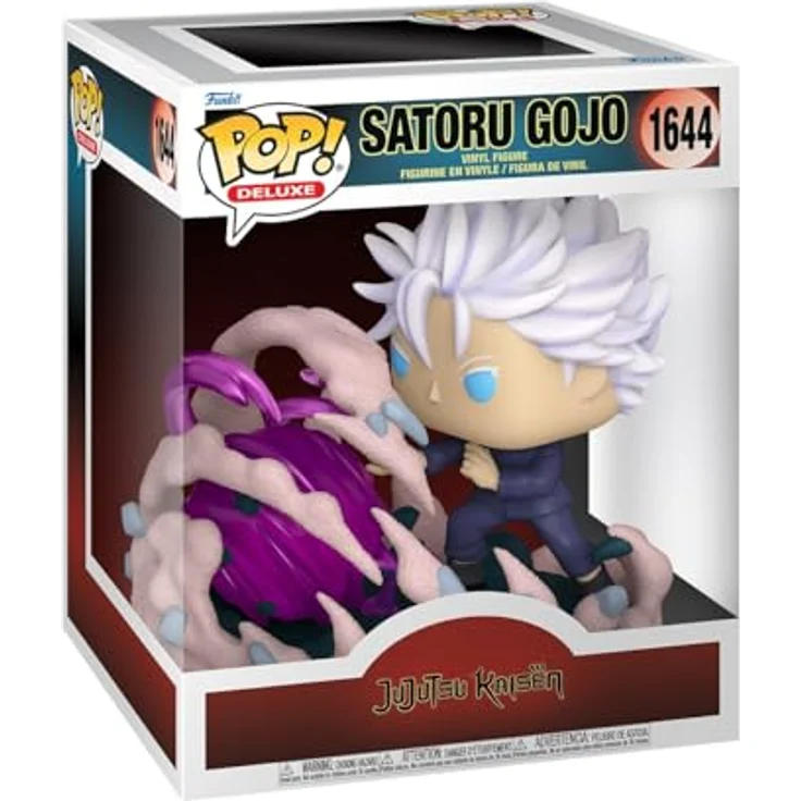 Funko Pop! Deluxe: JJK - Satoru Gojo (HT: Purple) - Vinyl-Sammelfigur für Jujutsu Kaisen Fans – Bild 1