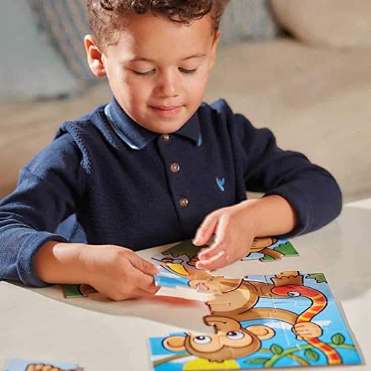 Orchard First Jungle Friends Puzzle-Set, abwischbare Teile zur Förderung der Motorik, geeignet ab 24 Monaten – Bild 4