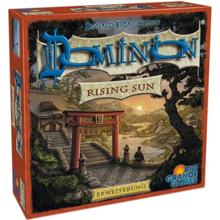 Rio Grande Games Dominion - Rising Sun, Kartenspiel mit 300 neuen Karten und separater Sammlerbox – Bild 1