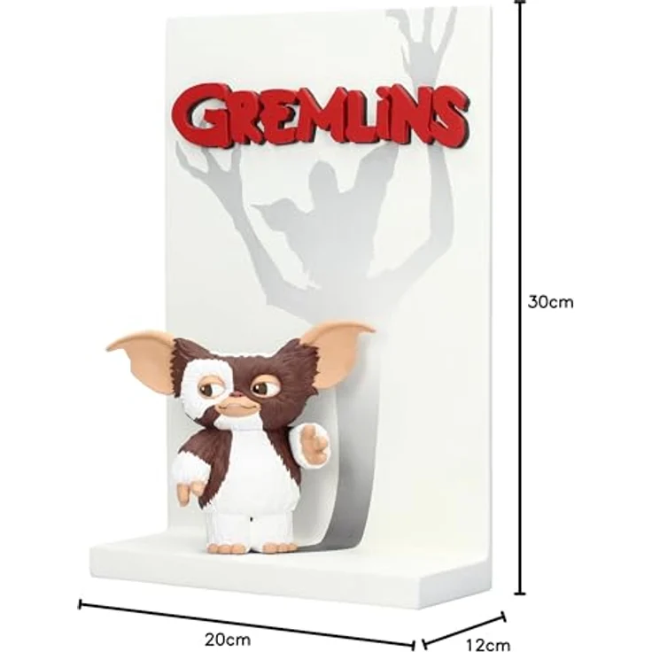 SD Toys Gremlins - Gizmo, detailreiche 3D-Figur mit original Filmplakat, Höhe 25 cm – Bild 9