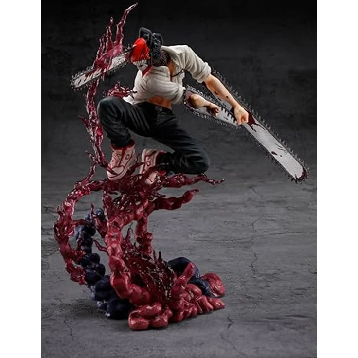 TAMASHII NATIONS - Kettensägenmann FiguartsZERO Statue, dramatic pose, 21 cm, Bandai Spirits – Bild 5