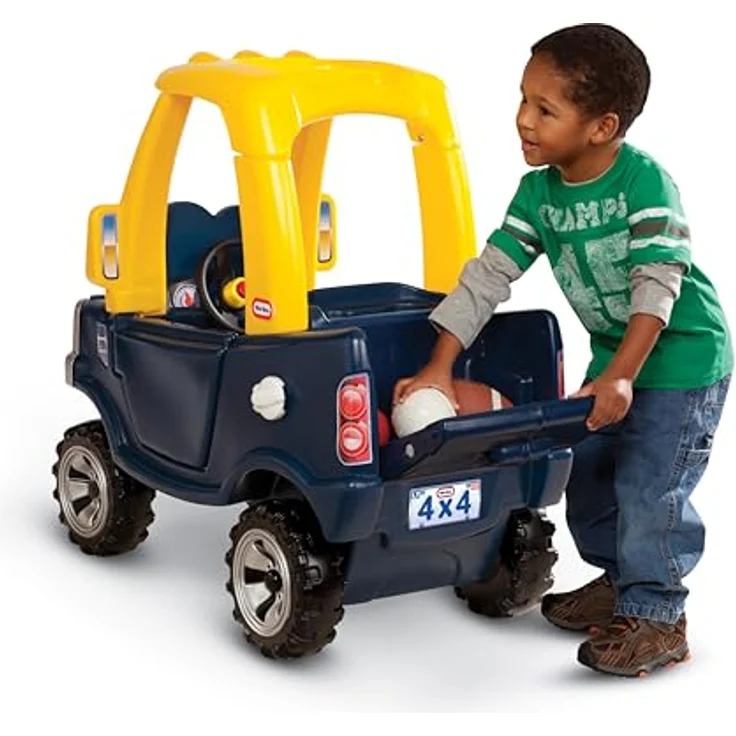 Little Tikes Gemütlicher Lastwagen, Spielzeugauto mit geräumiger Ladefläche, Geländereifen und Lenkrad mit Hupe – Bild 2