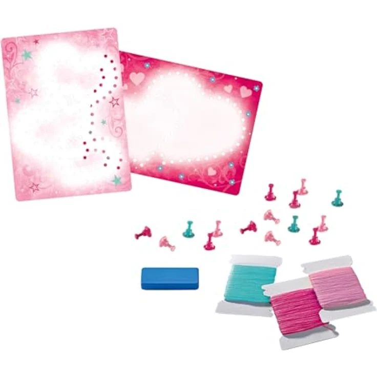 Ravensburger 18242 String Art Hearts – Kreative Fadenbilder mit liebevollen Herzen, für Kinder ab 6 Jahren – Bild 6