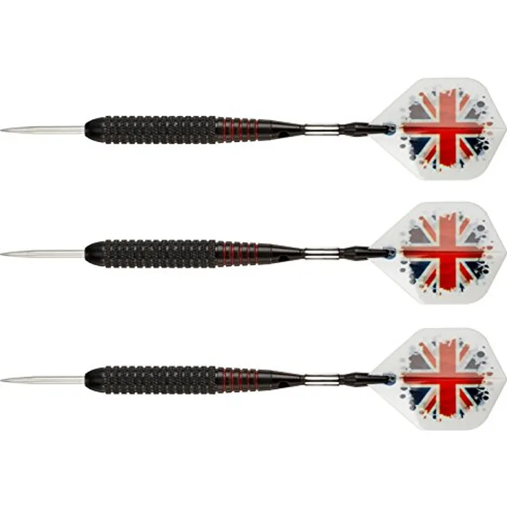 Bull's Thriller Steel Dart 22g, Schwarz