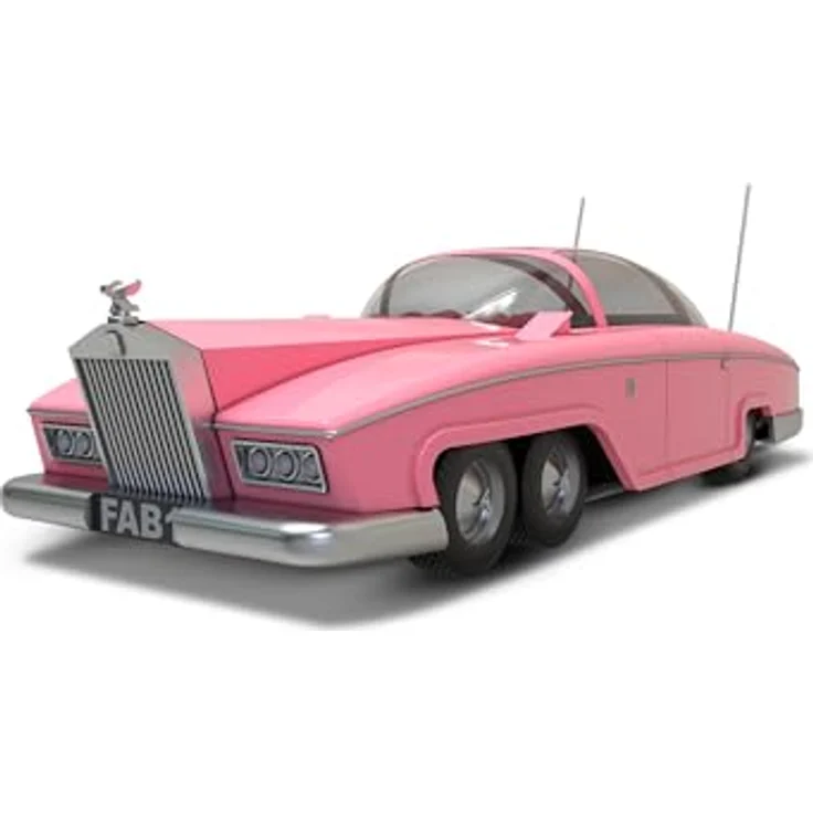 Scalextric C4479 Thunderbirds FAB-1 Film- und TV-Slotcar, Rose, Maßstab 1:32, mit Rolls-Royce Design und luxuriösem Interieur – Bild 2
