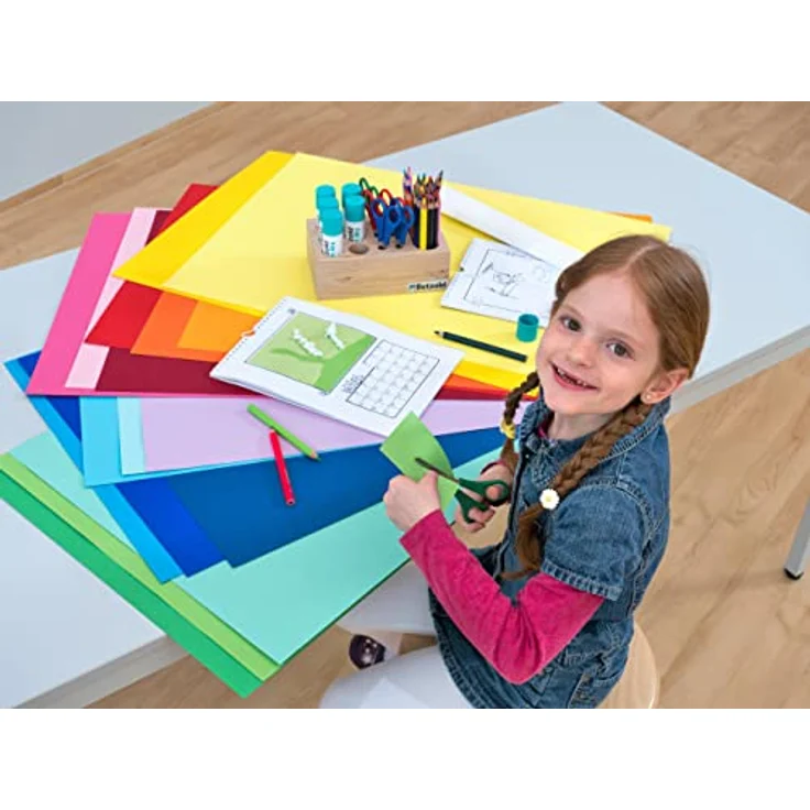 Betzold - Bastel-Kalender Kinder - Kreativ-Kalender Blanko-Wandkalender immerwährend Dauerkalender ohne Jahr – Bild 2