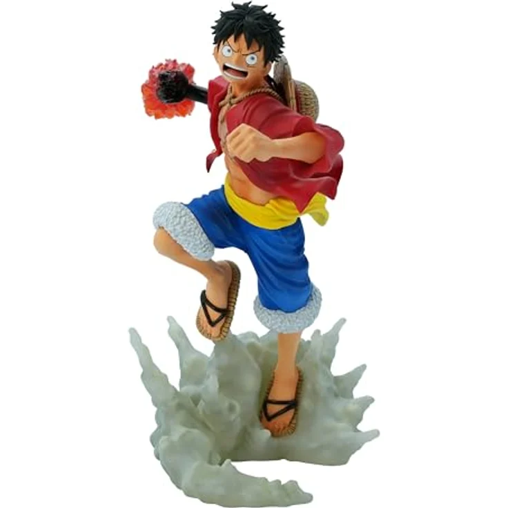 ABYstyle Studio One Piece Luffy, 16 cm PVC-Figur, detailreiche Animations-Dekoration für Zuhause und Büro, ideales Geschenk für Fans – Bild 1
