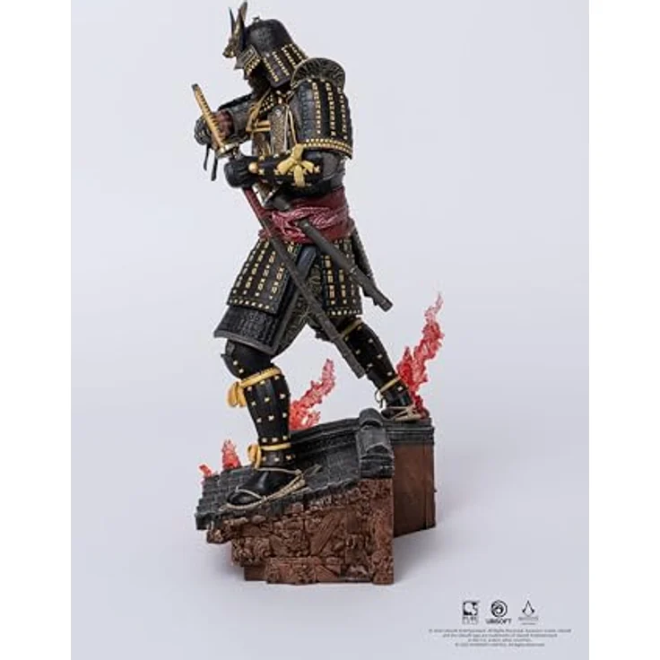 Purearts Assassin's Creed Shadows - Animus Yasuke 1/8 Scale Statue, detailreiche PVC Figur, ca. 28 cm, in bedruckter Box – Bild 17
