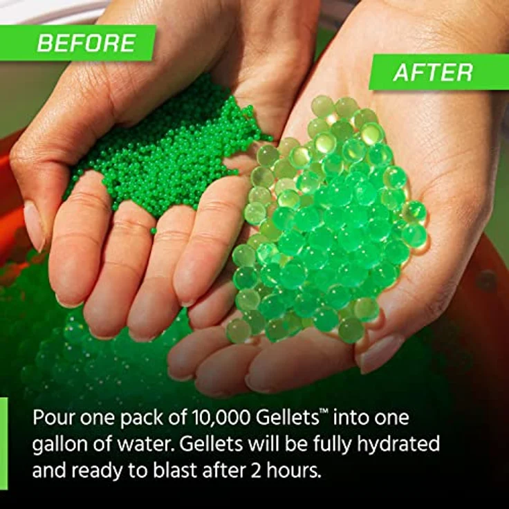 Gel Blaster Surge Original - Erweiterte Reichweite von über 100 Metern - Schnelle und leistungsstarke 170 FPS - Halb- und Automatikmodus - Kit enthält Schnellladegerät und mehr – Bild 5